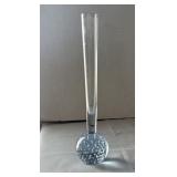 Vintage Blown Glass Bubble Vase