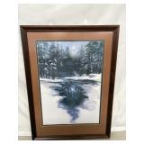 Milton Lewis 672/750 Melting Into Spring 25"x 34"