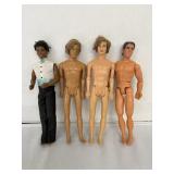 Vintage Ken, Power Team & Other Dolls