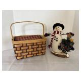 Christmas Decor & Basket