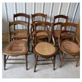Cane Seated Chairs need repair