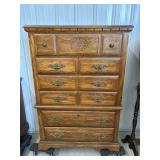 American Drawer Chest of Drawers 38"x18"x55"H