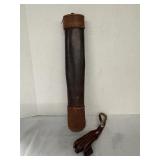 Vintage Leather Quiver & Hand Protector