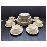 Noritake ivory china Japan 6-place servings....