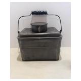 Antique miners lunch pail