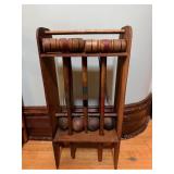 Antique Croquet set with wooden holder