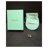 Tiffany & Co. Sterling ball earrings original box