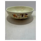 Vtg Hall's superior autumn leaf 9' dia 2qt bowl