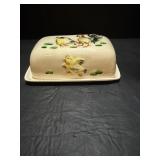 Chicken & Rooster butter dish