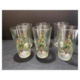 Fiesta Christmas tree 16oz glasses (6)