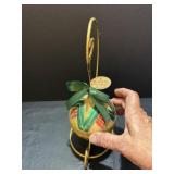 Waterford Holiday Heirloom ornament & stand...