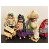 The House Seco Hungary & Argintina dolls 5.5 Tall.