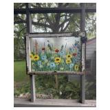 Window painted picture 30'W x 21'H