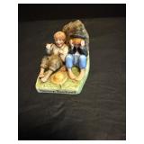 Vtg Norman Rockwell  'Firdst Smoke' model #TS-2..
