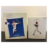 Vtg Hallmark keepsake ornaments Ryan Howard &...