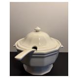 Ceramic soup tureen