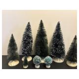 Misc Lenax bottle brush trees