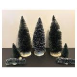 Misc Lenax bottle brush trees