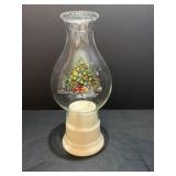 Christmas Heritage glass globe candle holder...