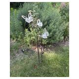 Butterfly yard art
