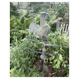 Rooster weather vane