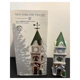 Dept 56 New England Village clock tower