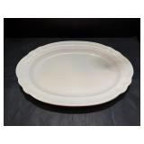 Heritage White Pfaltzgraff Lg platter 14.75'W x ..