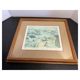 Fisherman's Cove 1988 by Will Moses 278/500 ...