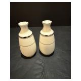 Noritake ivory china Japan salt & pepper shakers..