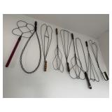 Collection of rug beaters