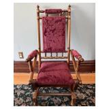 Antique Victorian Eastlake spool - turned..