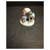 Vtg Norman Rockwell  'Marbels' by Dave Grossman