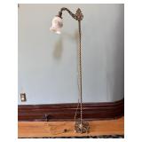 Vtg Art Deco cast & wrought iron bridge..