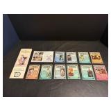 Vtg Norman Rockwell collector cards, stamps...