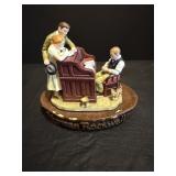 Vtg Norman Rockwell  'The Marriage License'