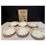 Vtg Hall's superior autumn leaf fruit dish...