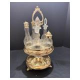 Antique caster set