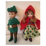 Madame Alexander Red Riding Hood & Peter Pan 5'