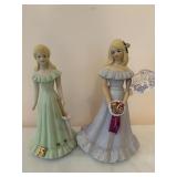 Enesco Growing Up Figurines 6.5'H