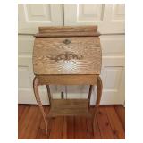 Wood Secretary Desk 20'x12'x38'H