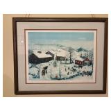 Will Moses 370/500 Framed Print 29'x24'