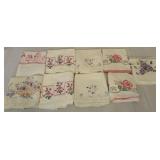 Vintage Embroirdered Pillowcases