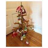 32' Table Top Wood Christmas Tree