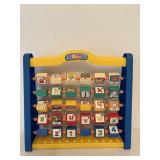 Plastic Redbox Alphabet & Abacus
