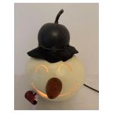 Lighted Snowman Gourd