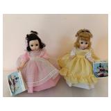 Madame Alexander Little Women  Beth & Amy damaged