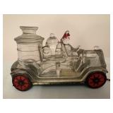 Glas Fire Truck Candy Container 5'