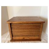 Wood Bread Box 16'x11.5'x11'H