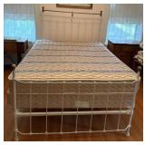 Wrought Iron & Brass Queen Bed