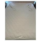 Heated Queen Mattress Pad Dual Controls